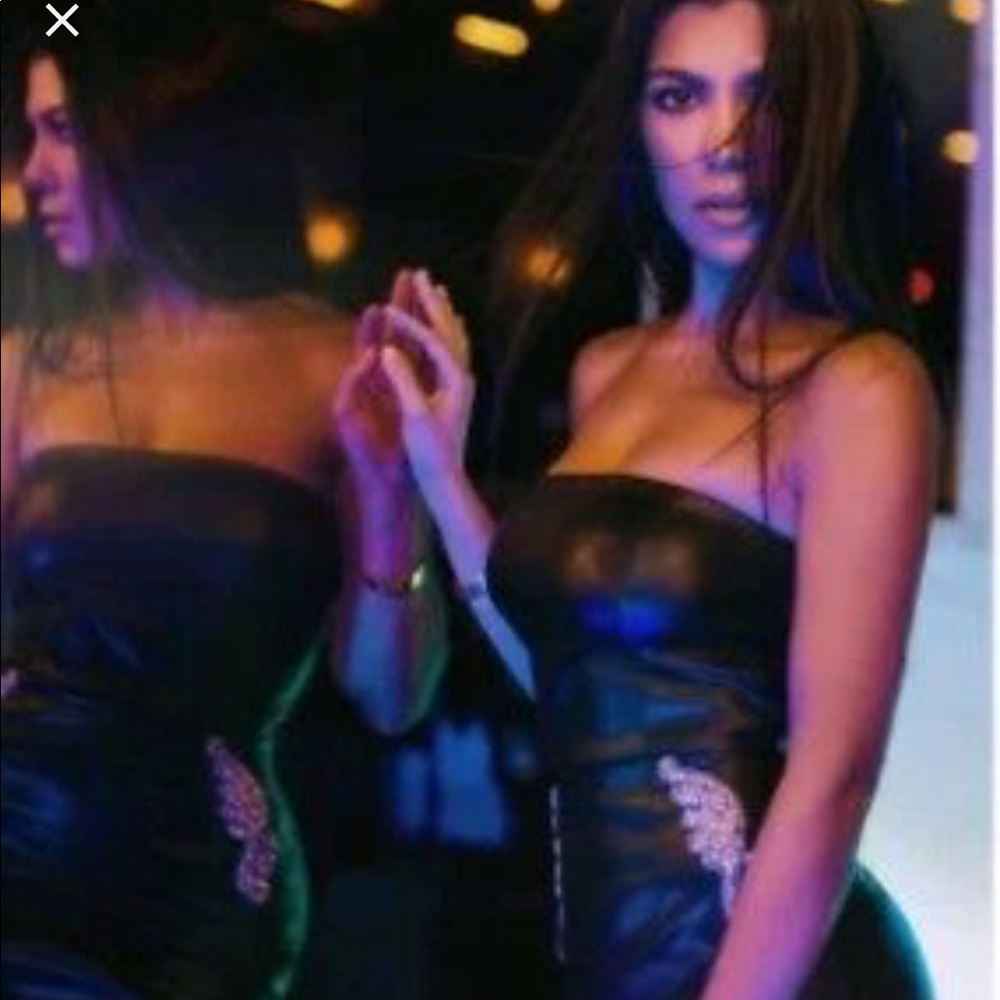 Kourtney Kardashian pretty little thing dress